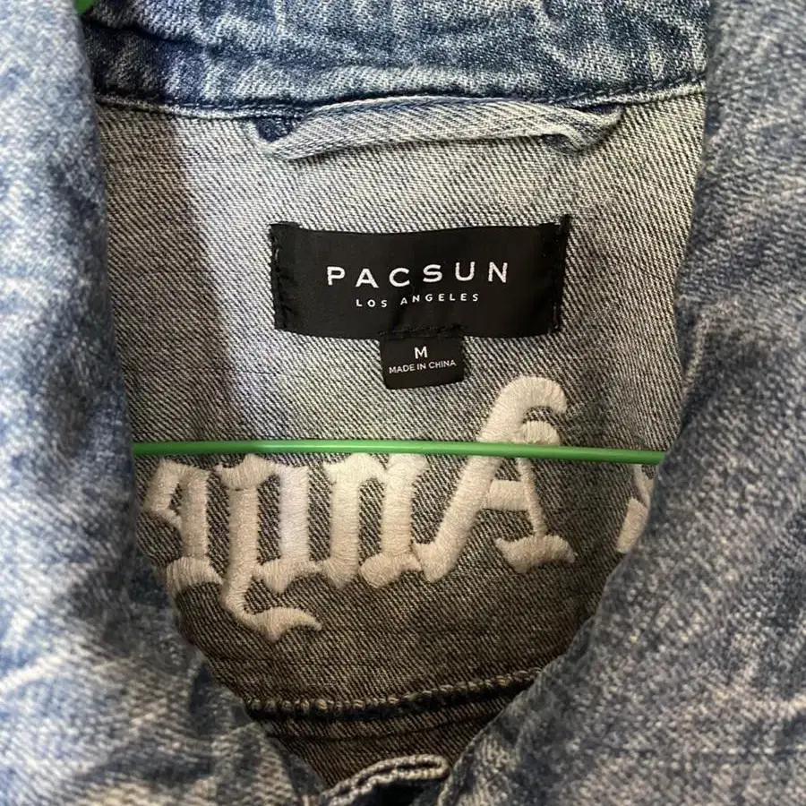 pacsun 데미지워싱 데님 자켓