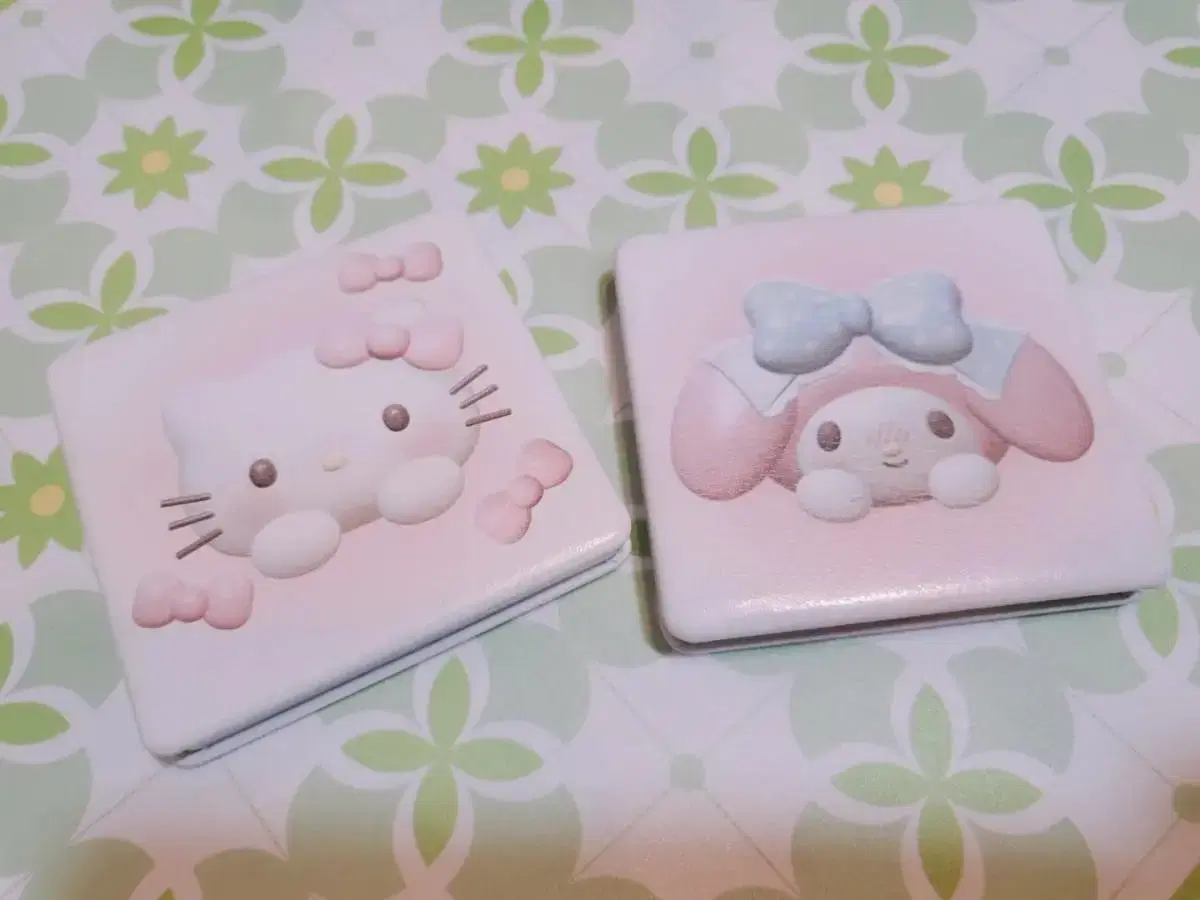 Sanrio Kitty Mymelody Hand Mirror