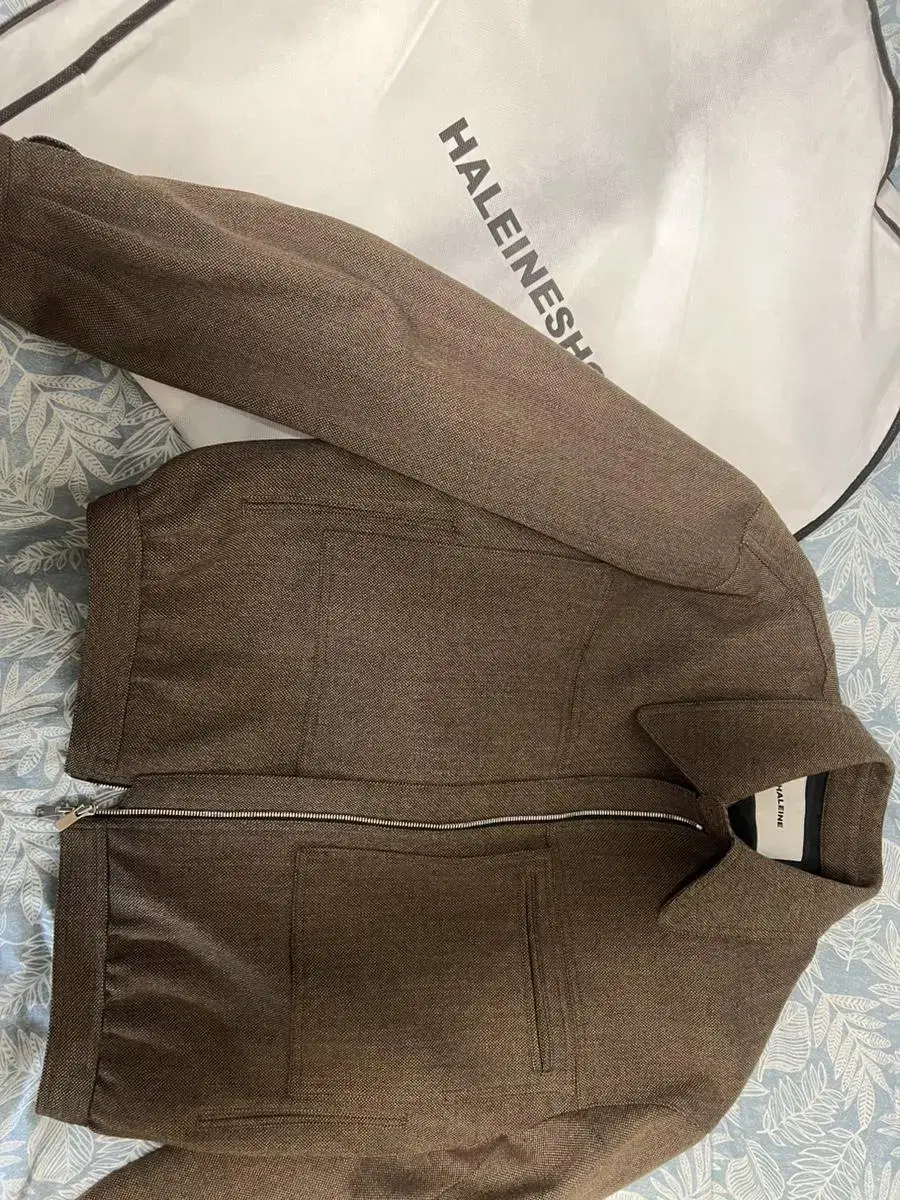 HALEINE 3D wool jacket ver 1. brown 2 sizes