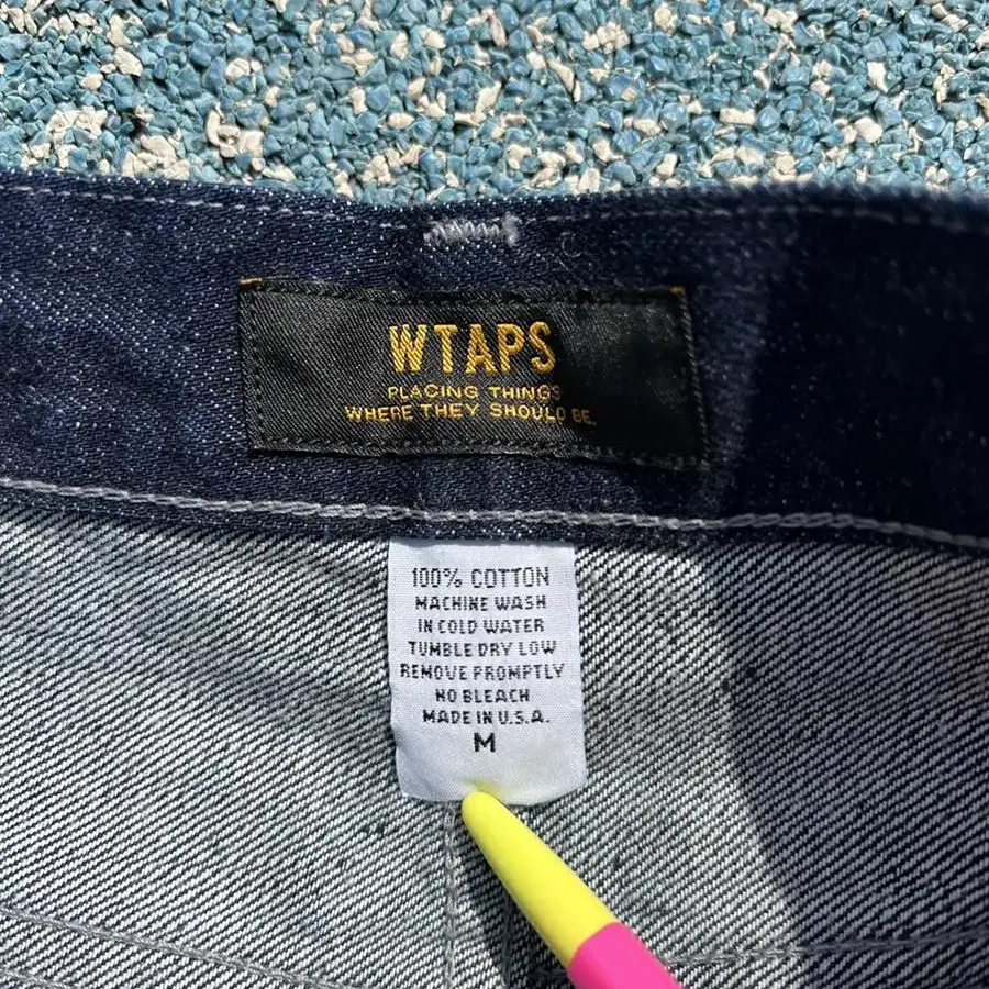 16ss WTAPS BLUES SKINNY RAW 더블탭스