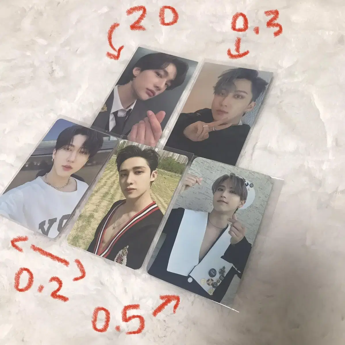 Skz photocard wts / Trouble hyunjin Maxident aladin Pre-order benefits