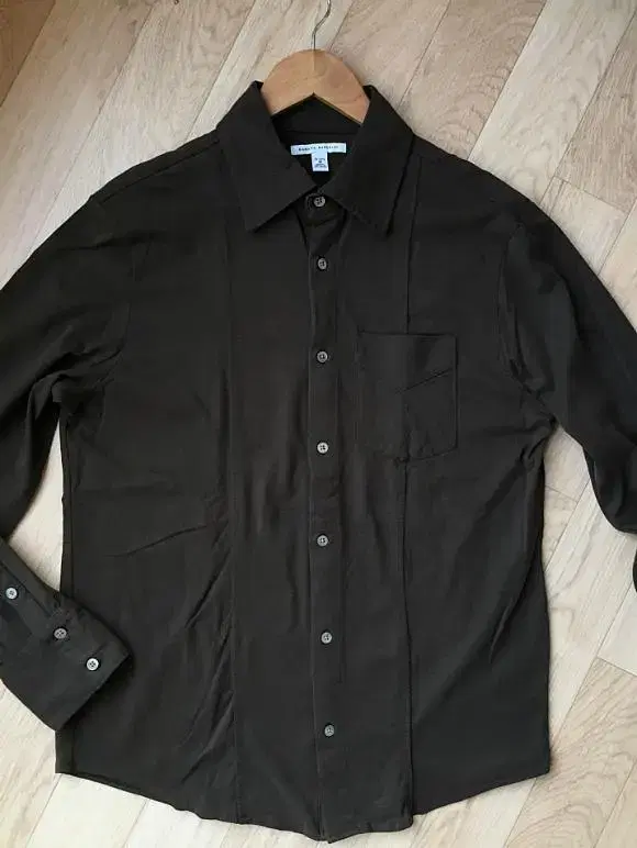 100% Banana Republic Dark Brown Shirt