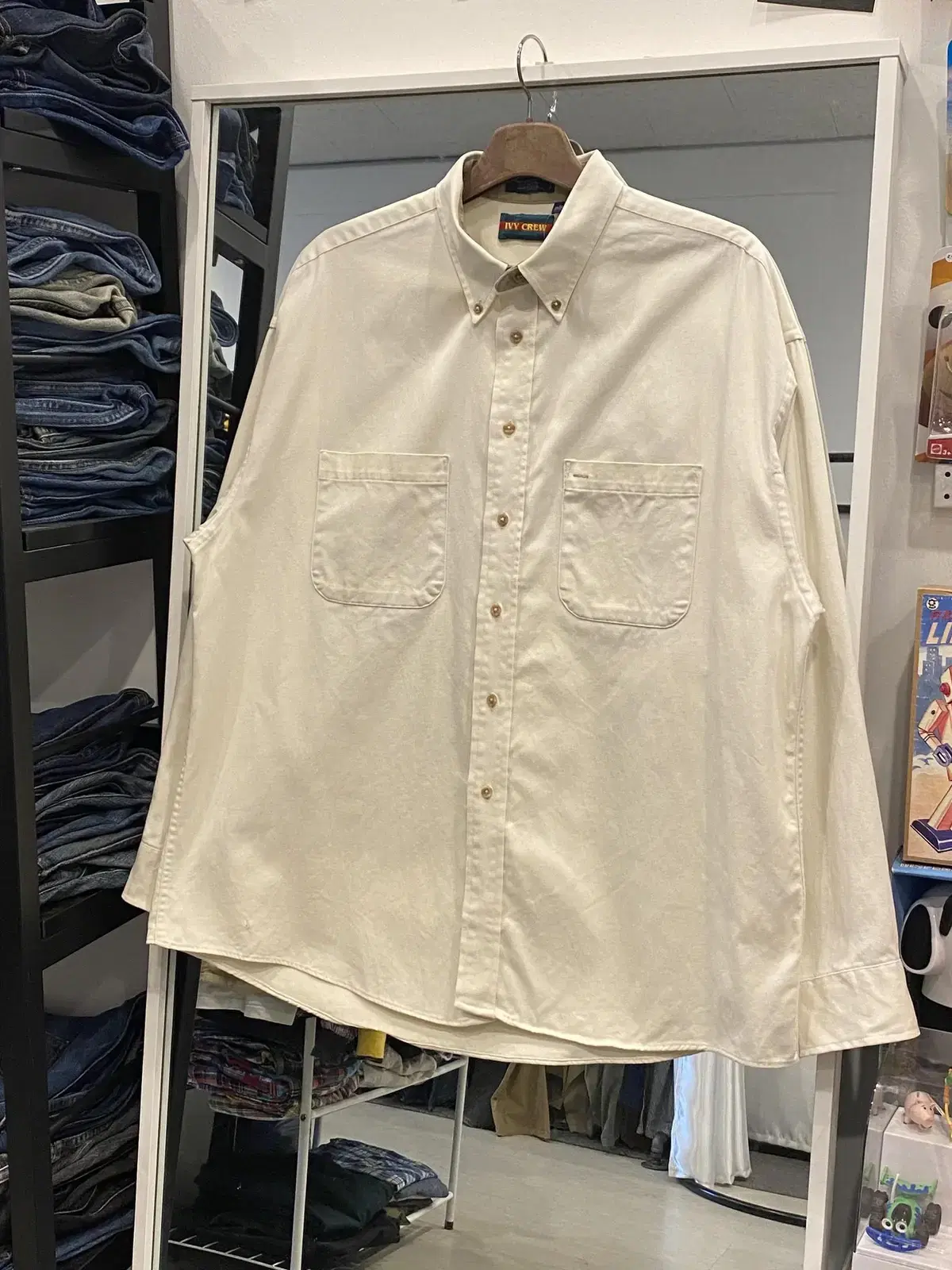 Ivy Crew Vintage Cotton Shirt (made in USA)