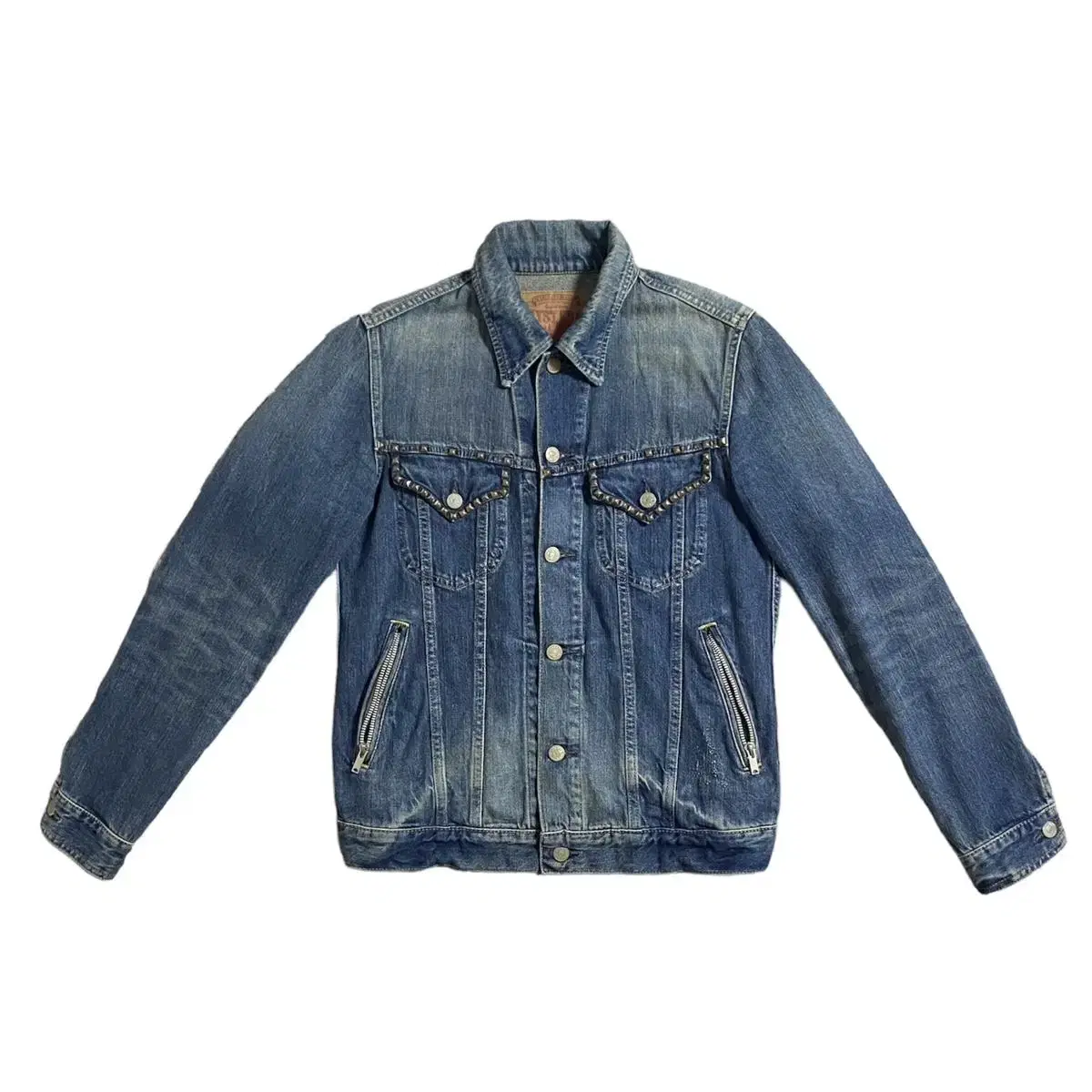 (S to M) Hysterical Glamour Studded Denim Jacket