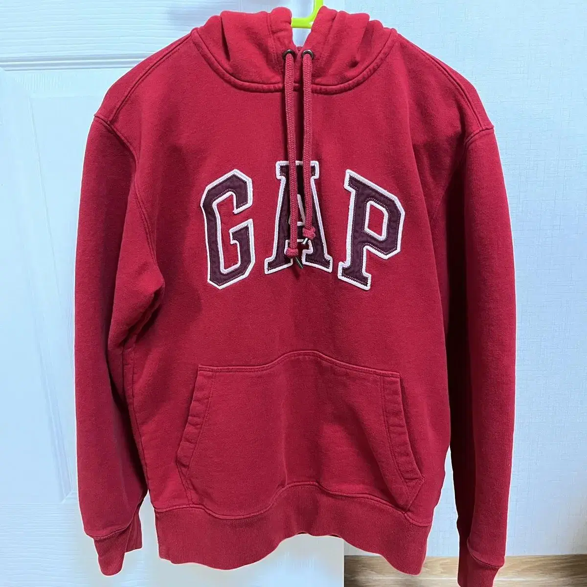 GAP 후드 티셔츠(S, RED)