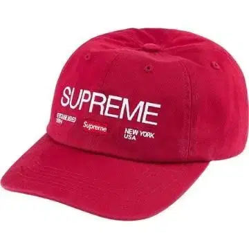 슈프림 1994 6 패널 캡 모자 Supreme Est.