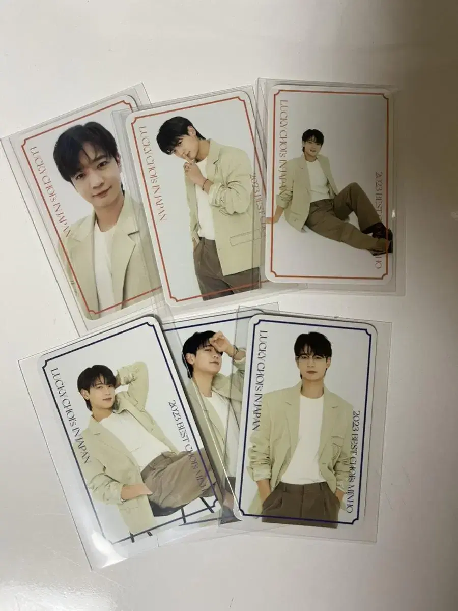 Shinee minho Japan fanmeeting Best Choice Becho Photocard