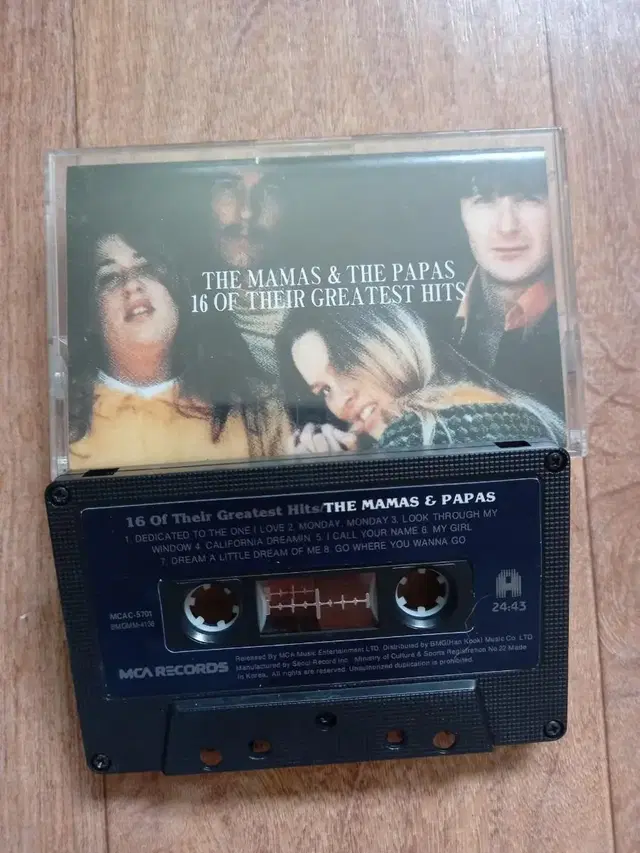 mamas&papas 마마스앤파파스 카세트테이프