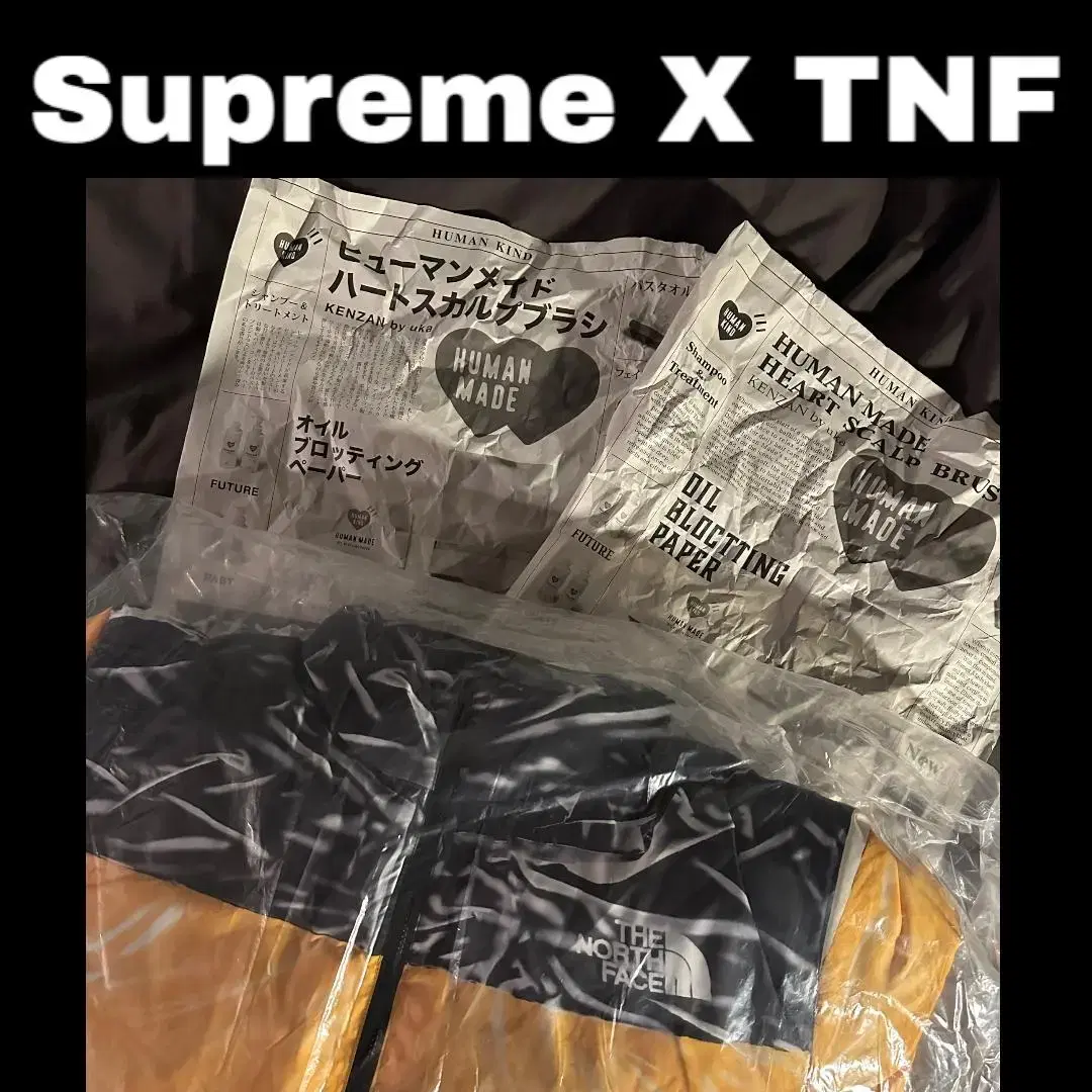 [XL] Supreme x TNF 슈프림 노스페이스 눕시 자켓 옐로우