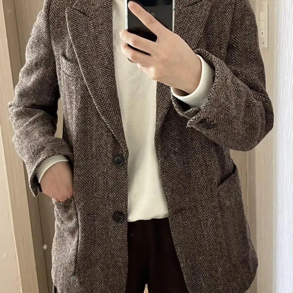 해리스트위드(Harris tweed) 자켓