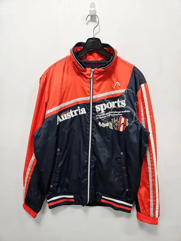 HEAD Red Navy Retro Zip-up Jumper M 95 / 330762