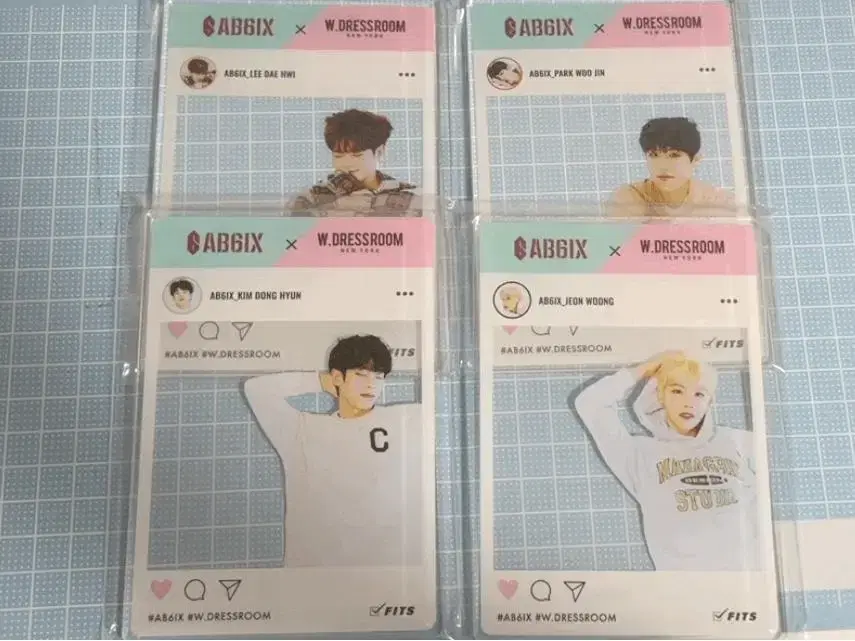 (Price drop)AB6IX sealed Goods Japan acrylic plate