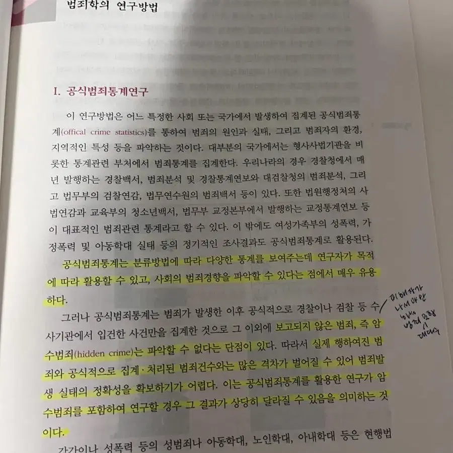 범죄학 전공서적 허경미 저