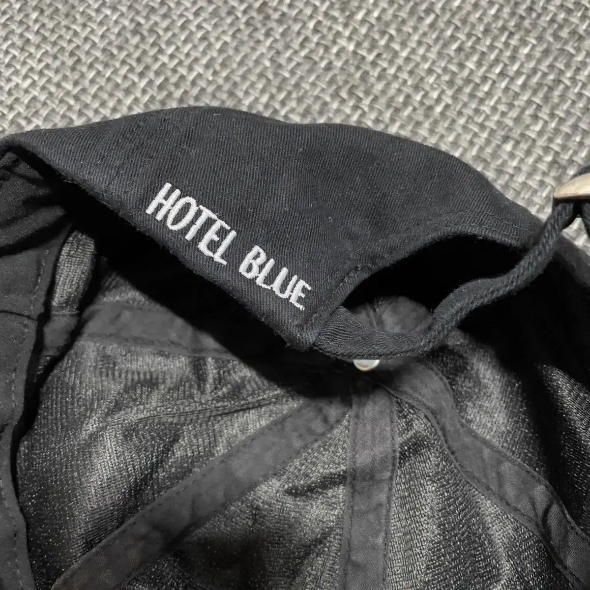 호텔블루 모자 hotel blue made in usa