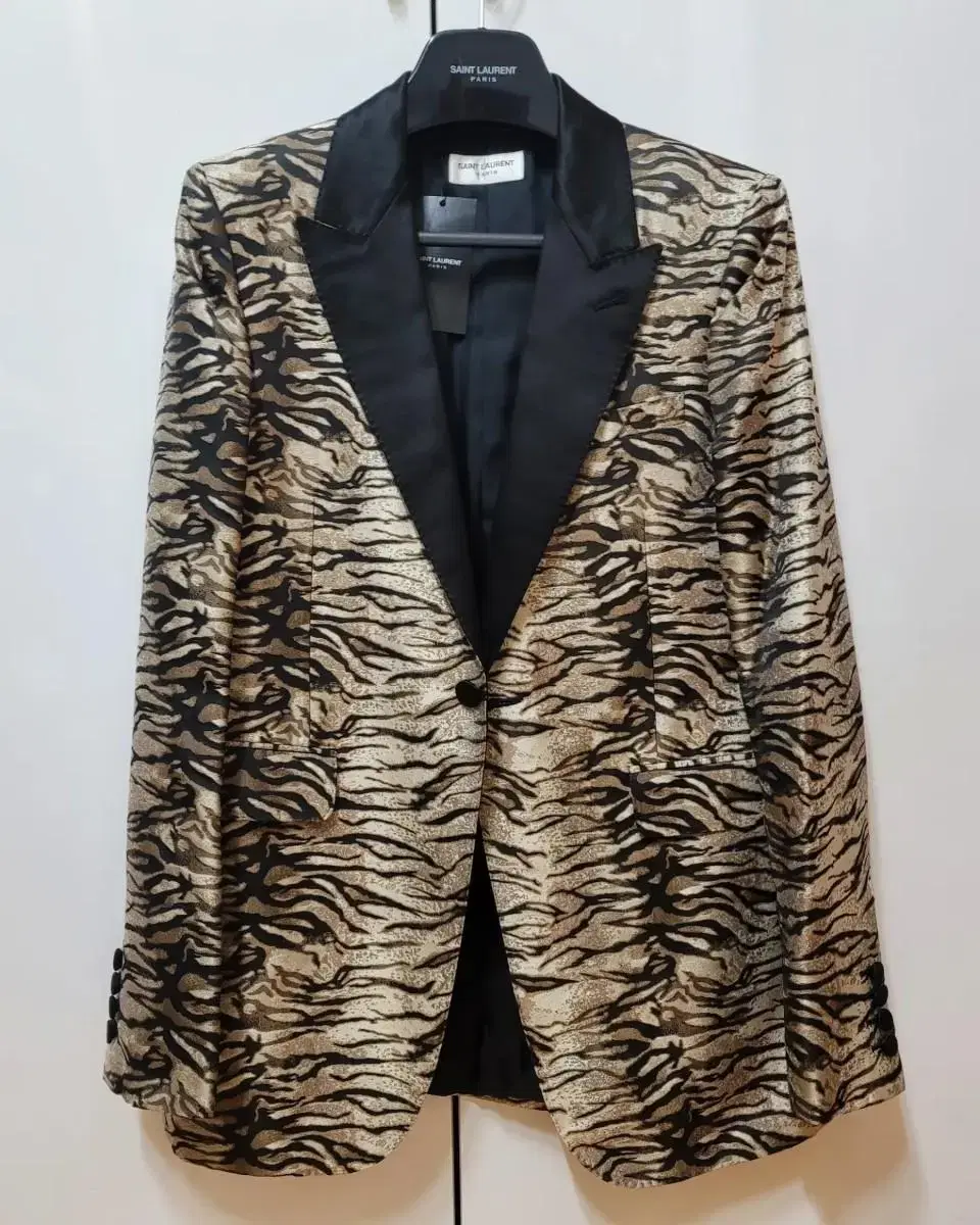 Saint Laurent EddieFW16 Leopard blazer