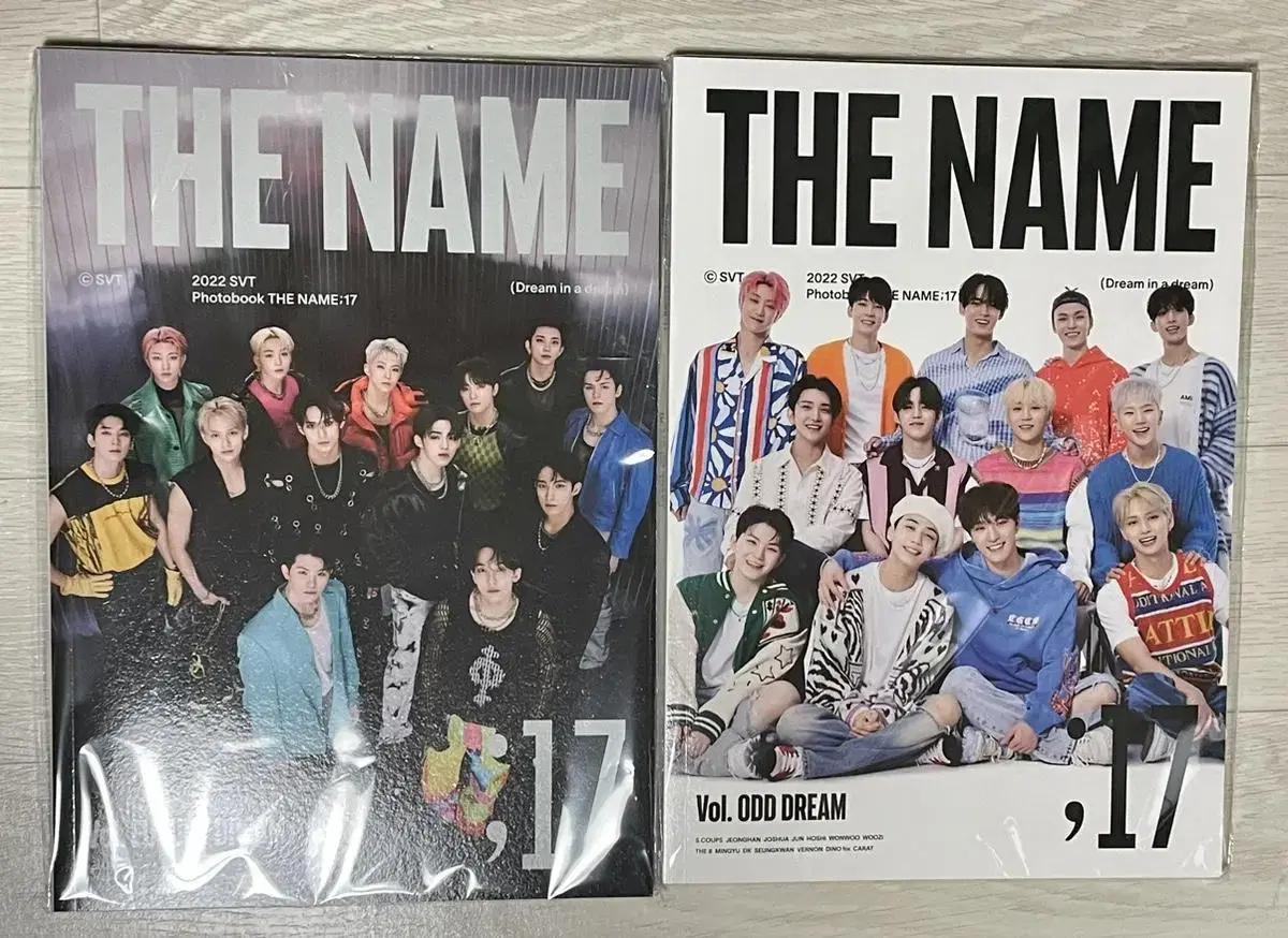 Seventeen The Name photobook (unsealed)