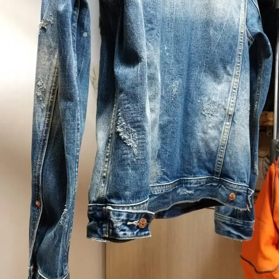 알마니 AarmaiJeans 데님청자켓  . M