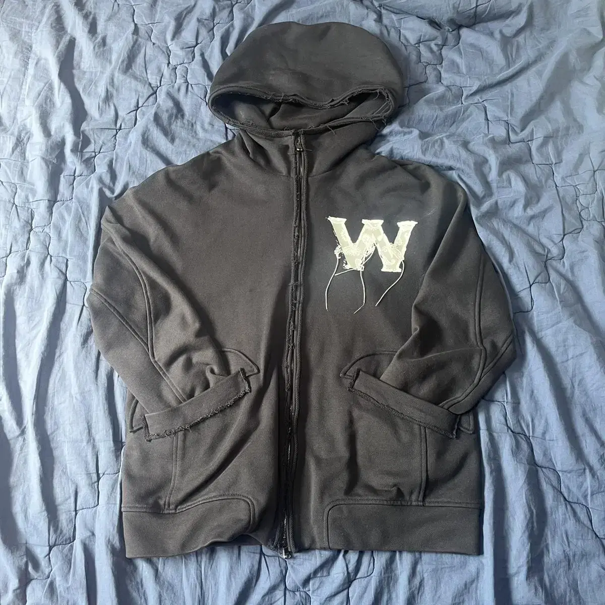 Wooyoungmi Woo's Two-Way Hooded Zip Up