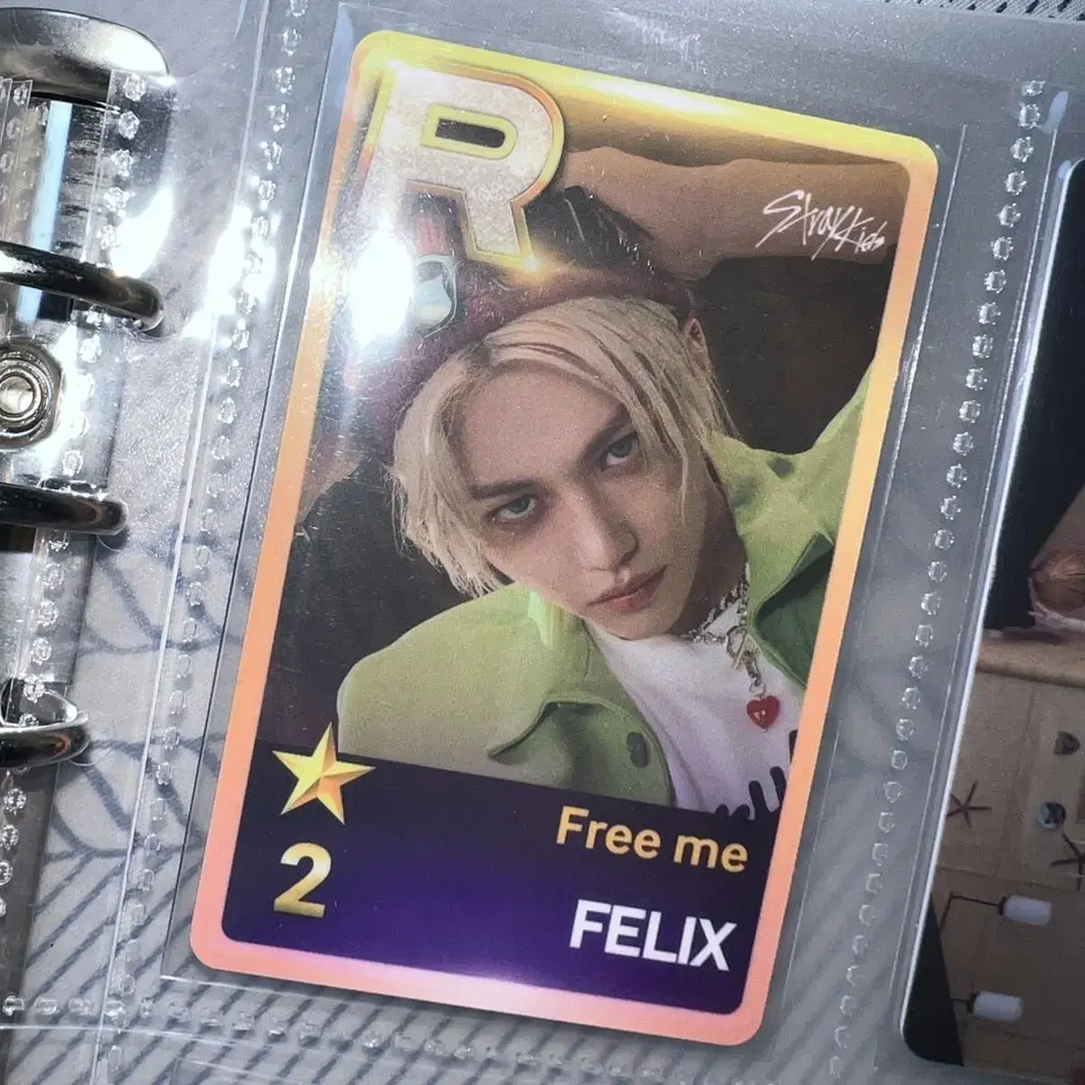 straykids maniac concert shusse mission certification felix photocard