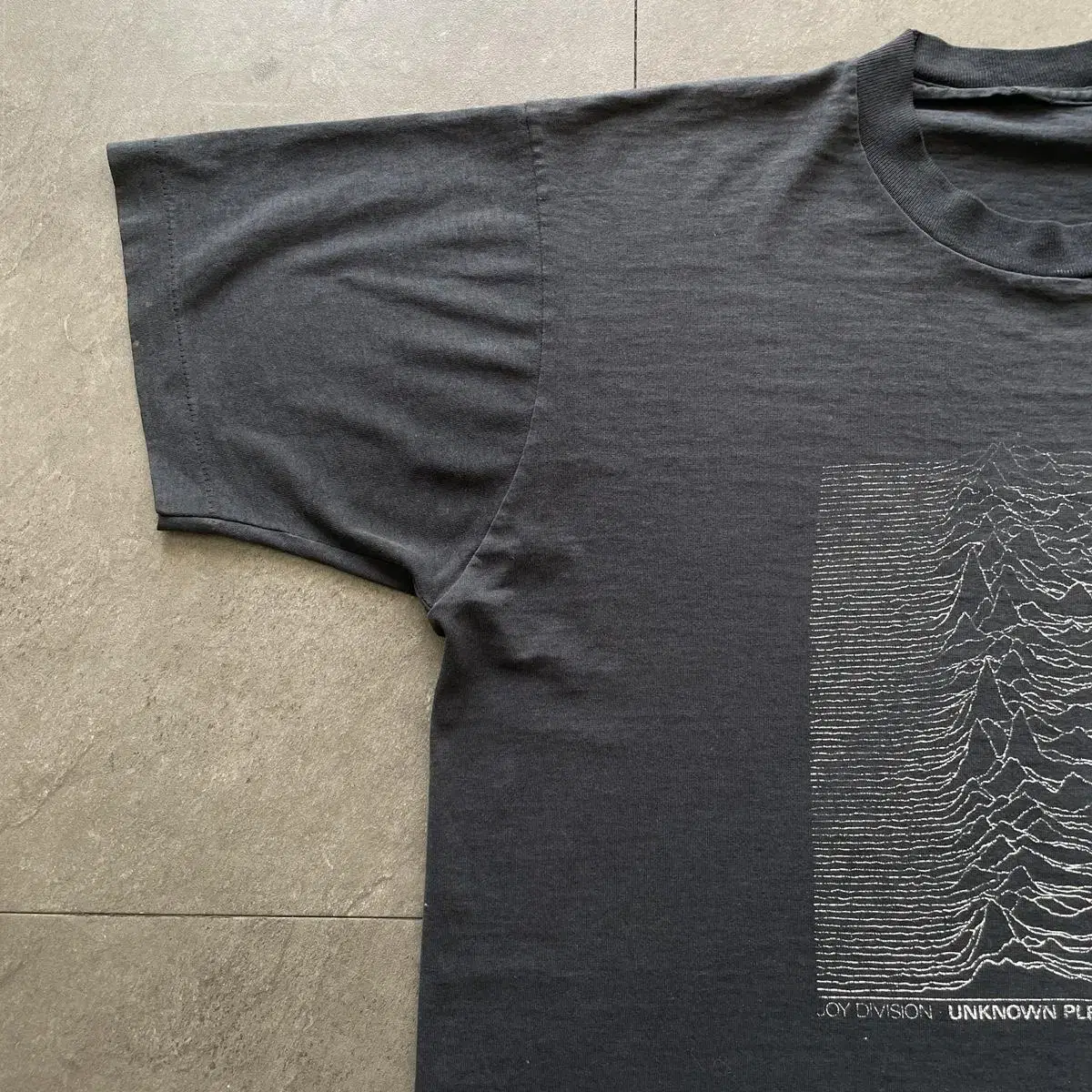 80s 조이디비전 unknown pleasures 오리지널 밴드티셔츠