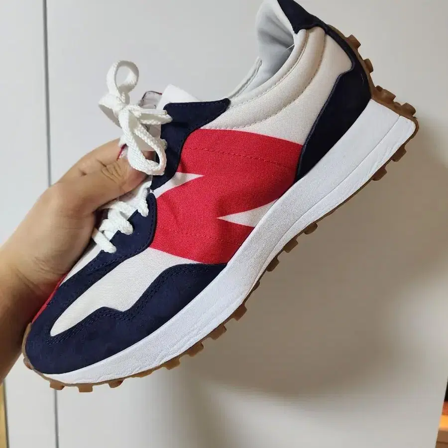 뉴발란스 327 네이비 레드검 navy redgum 280