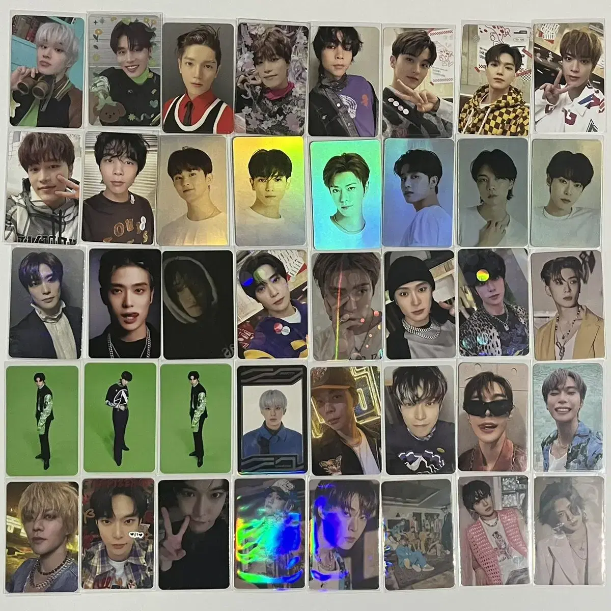 nct127 photocard wts johnnytaeyongyuta jaehyunjungwoo doyoungtaeilhaechanmark