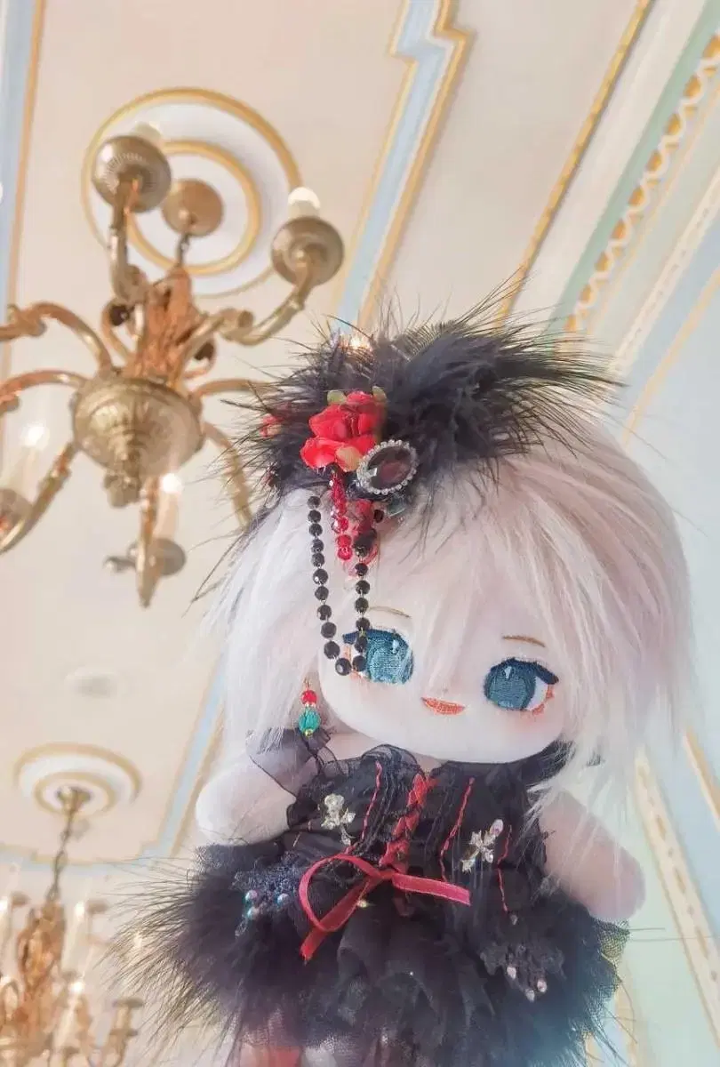 20cm shamanic doll clothes bom serenade black