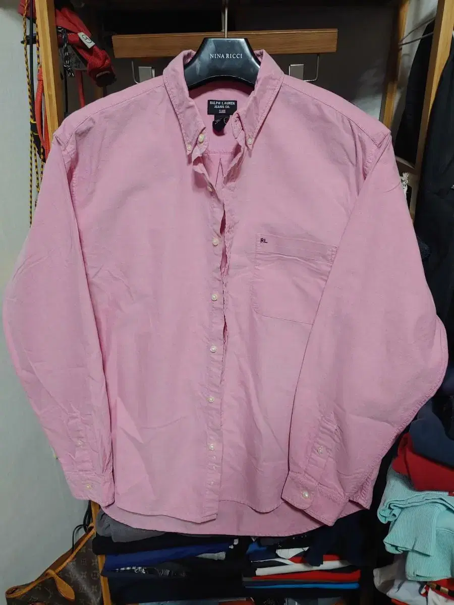 90S Polo Big Oxford Shirt