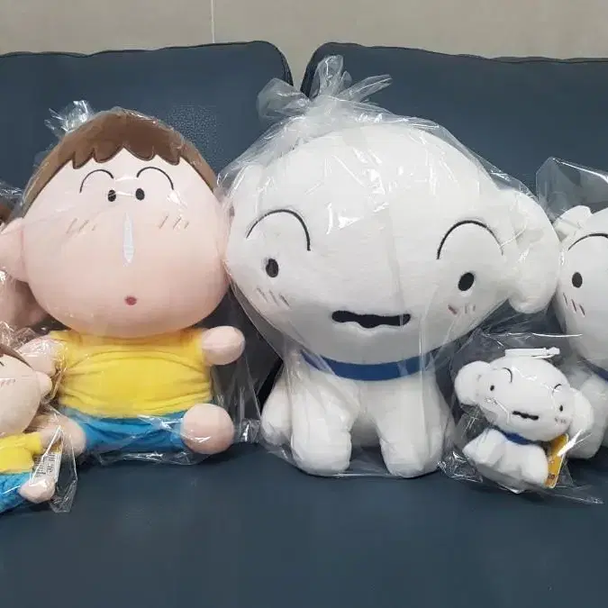 맹구 흰둥이 인형 (짱구는못말려)