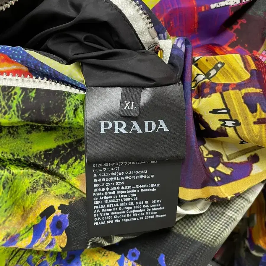 프라다 prada reversible jacket