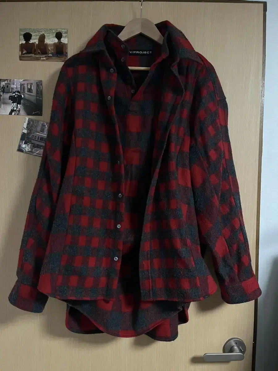 Y Project 18FW Buffalo Check Shirt