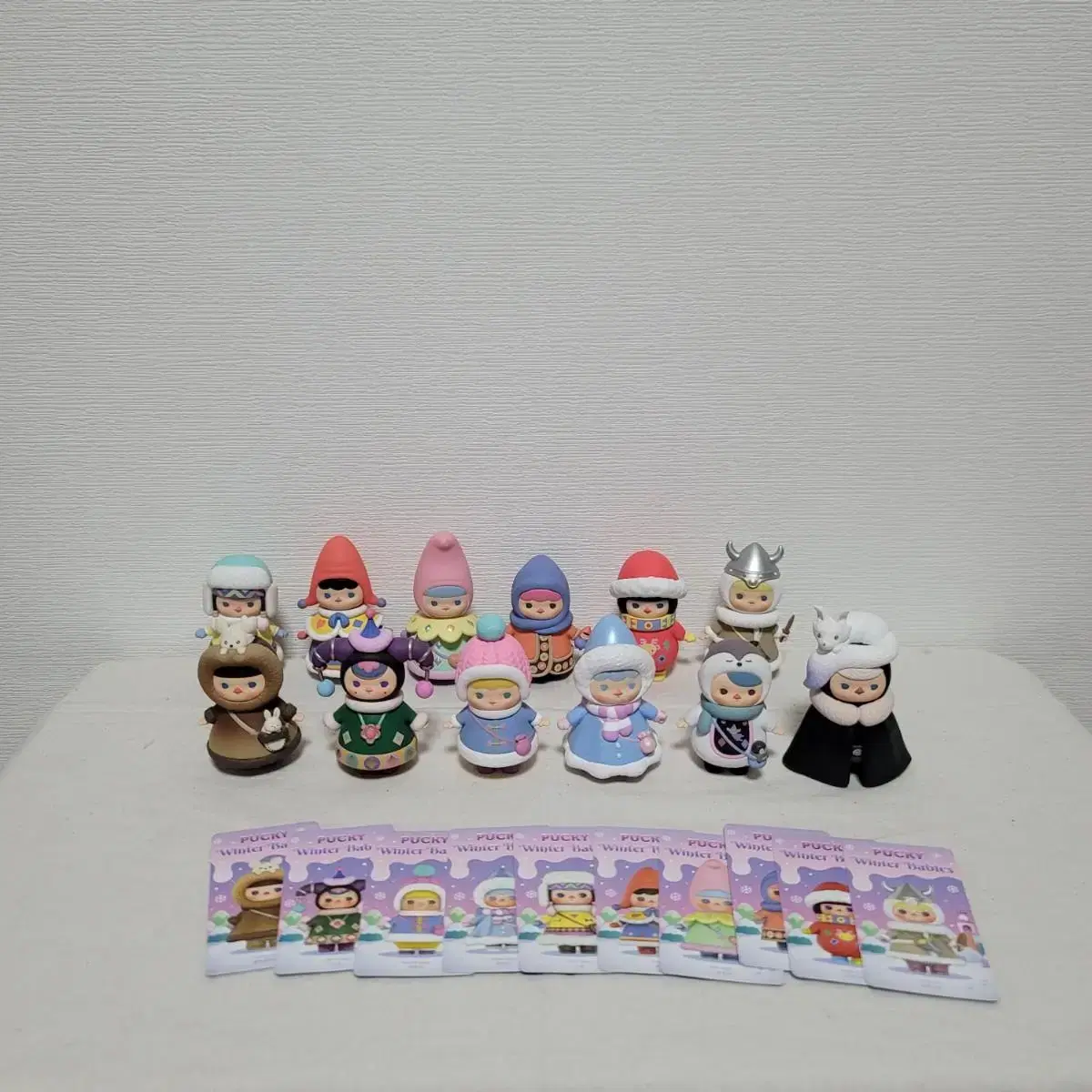 PopMart Pookie winter Series full set Arttoy Figures