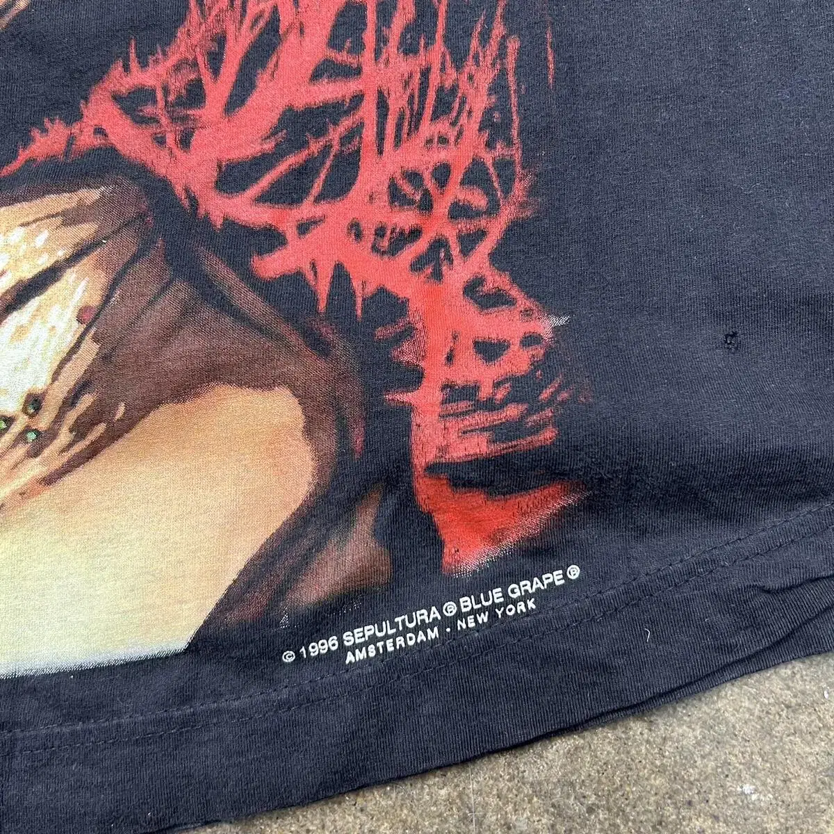 빈티지 sepultura roots 티셔츠 XL