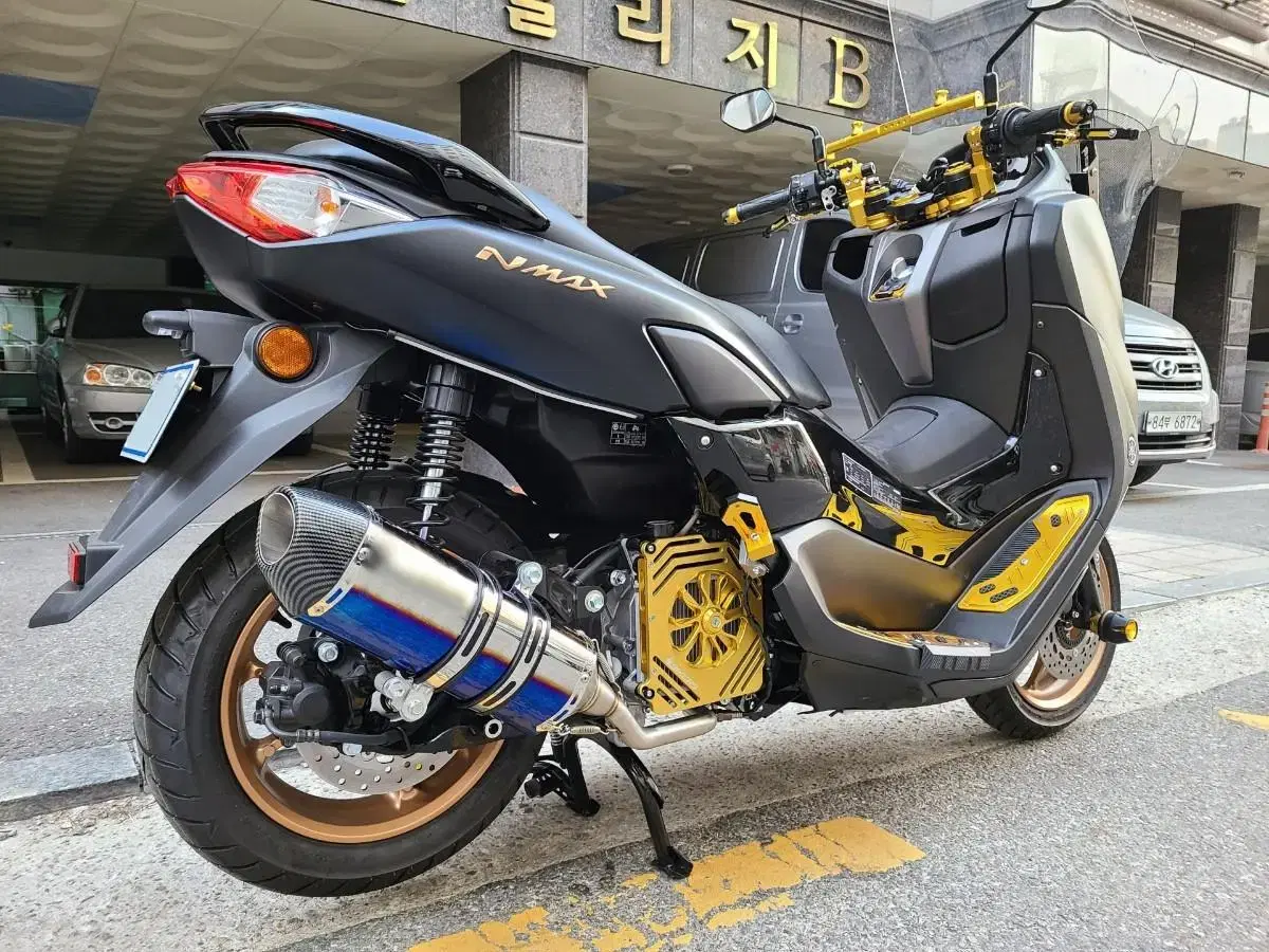 pcx nmax 다운타운 125 튜닝 머플러