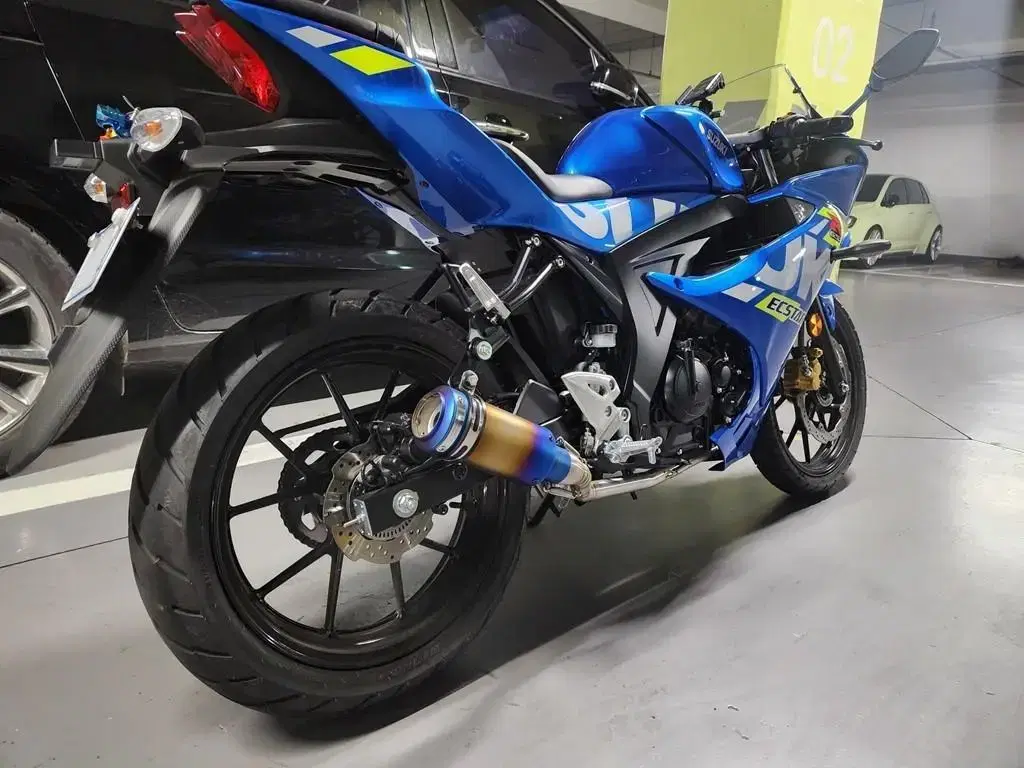 gsxr125 cbr125 msx125 adv125 튜닝 머플러