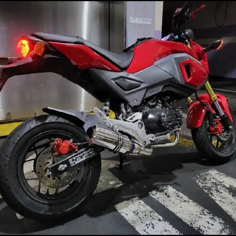 gsxr125 cbr125 msx125 adv125 튜닝 머플러