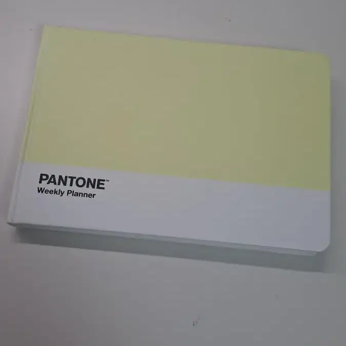 PANTONE 위클리 플래너 옐로우