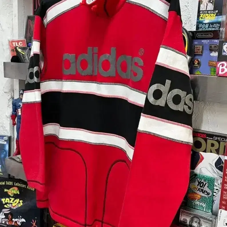 90s adidas descente 아디다스 데상트 스웻셔츠