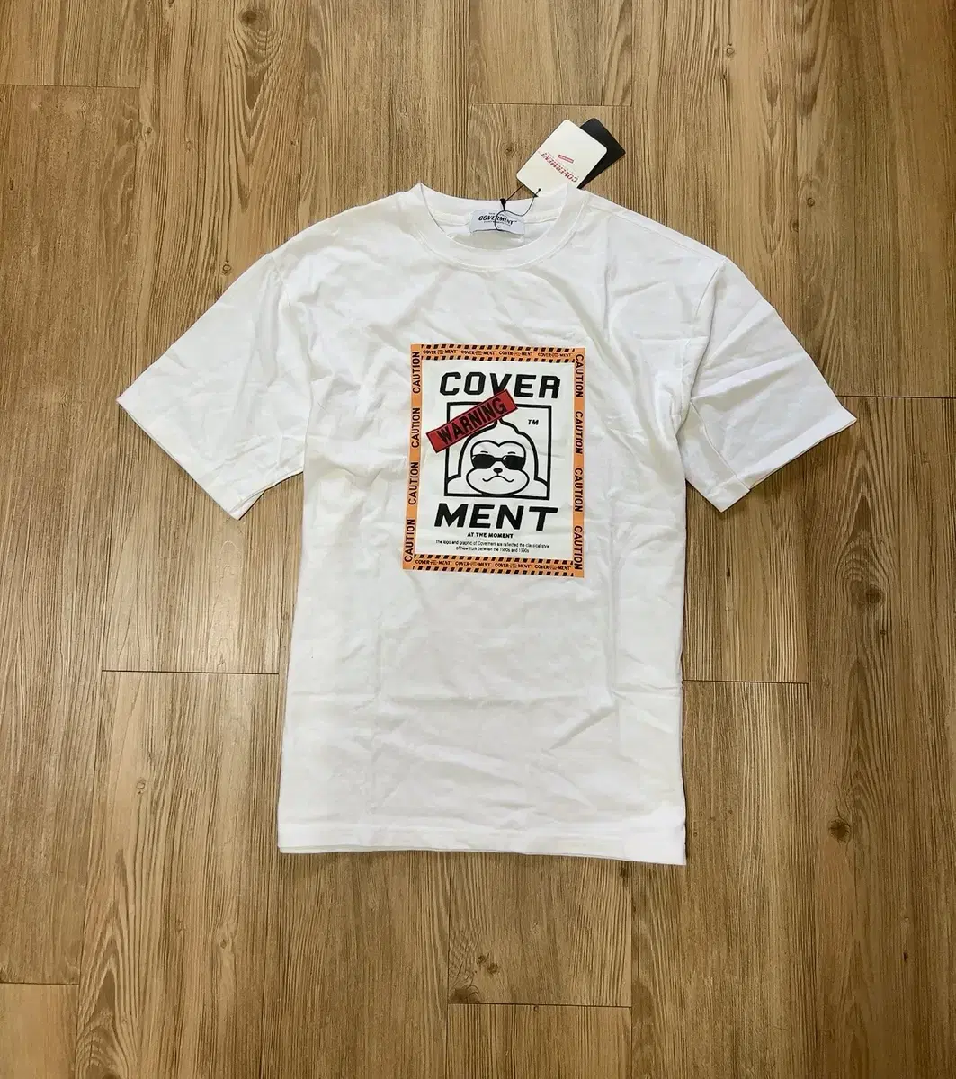 Coverup/Unisex Street Print T-Shirt (95-100) /NEW