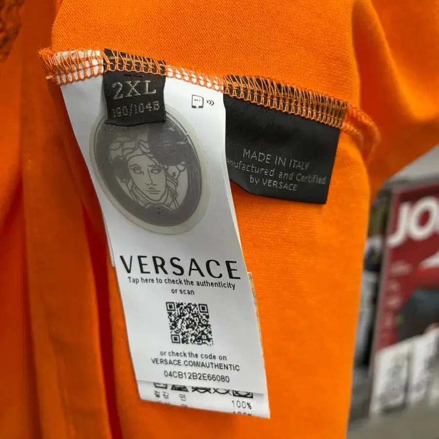 베르사체 versace medusa logo s/s