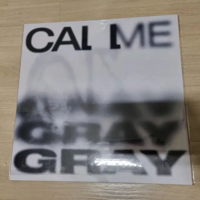 택포/미개봉/그레이 call me gray lp