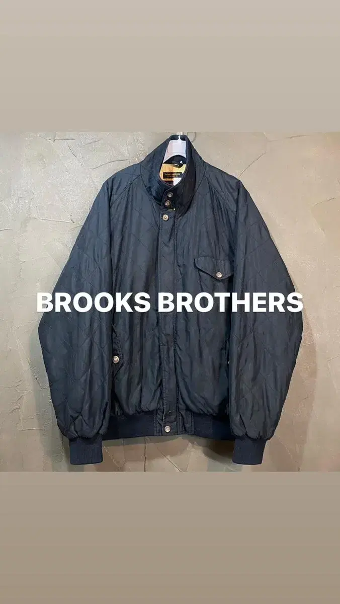 [M] BROOKS BROTHERS 브룩스 브라더스 바라쿠타 퀼팅 자켓