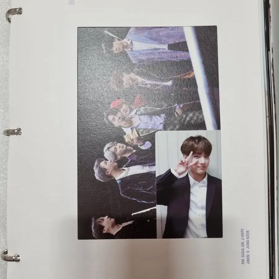 BTS 방탄소년단 2018 메모리즈 DVD 포토카드 정국