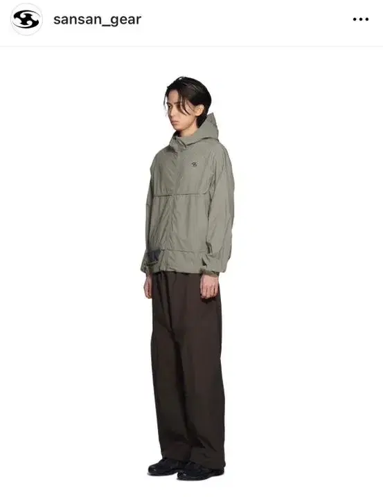 [New] San San Gear 23SS Binding Jacket Mist Gray 1Size