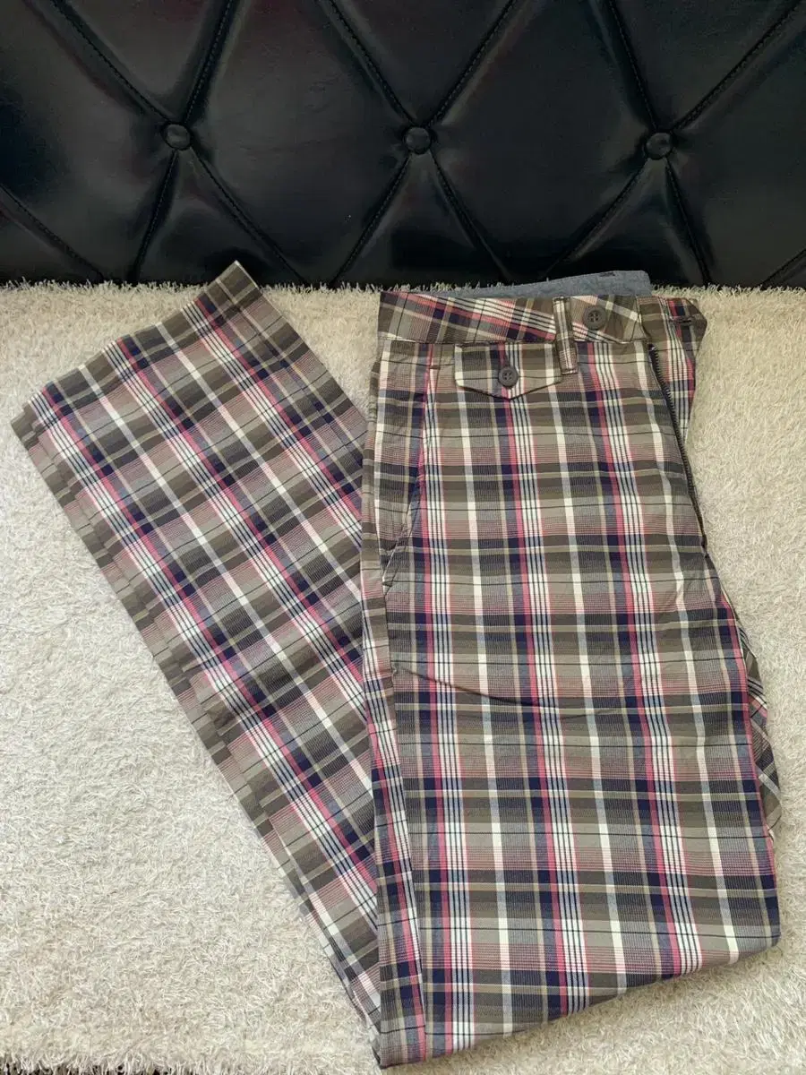 Replay Plaid Pants