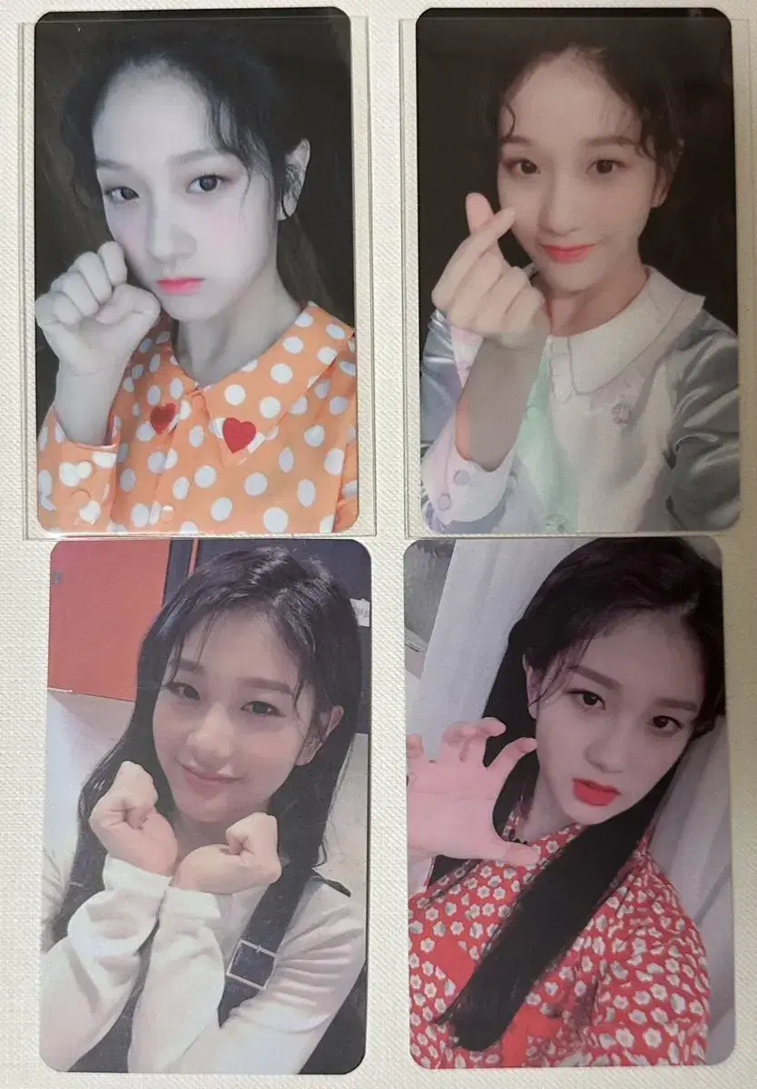 Fromis 9 lee seoyeon Two Hearts Today Promise Photo Card