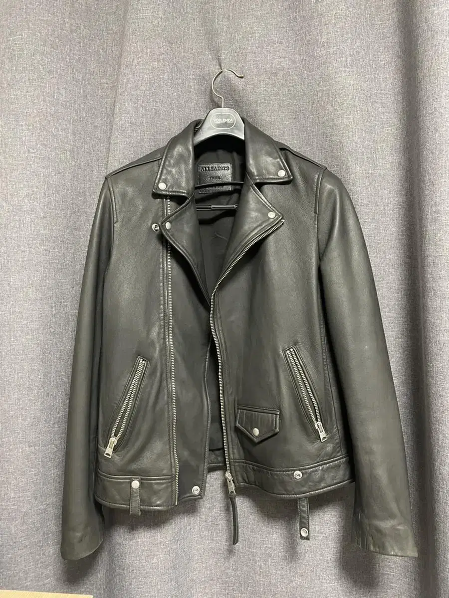 [Genuine, M] All Saints Milo Leather Jacket