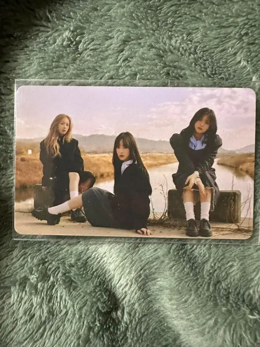 Gfriends viviz yuju eunbi umji Crossroads Photocard