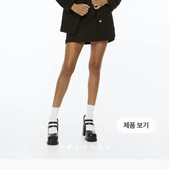 h&m 부클레 자켓 s 새상품