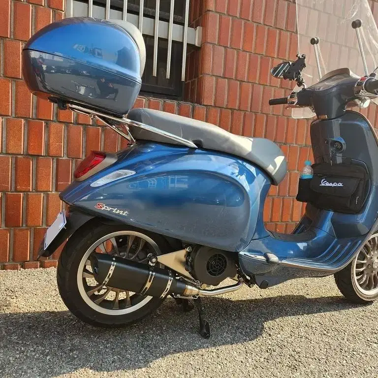 베스파 Vespa 125 gts300 튜닝 머플러